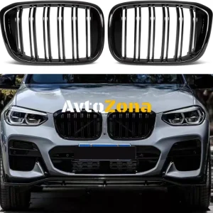 Централни решетки за BMW X3 G01 (11.2017+) - M Design Piano Black