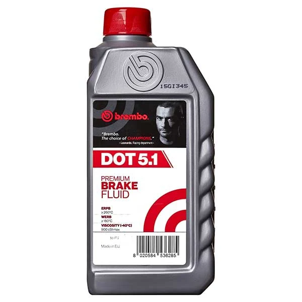 BREMBO Premium Спирачна течност DOT 5.1 – 500 мл