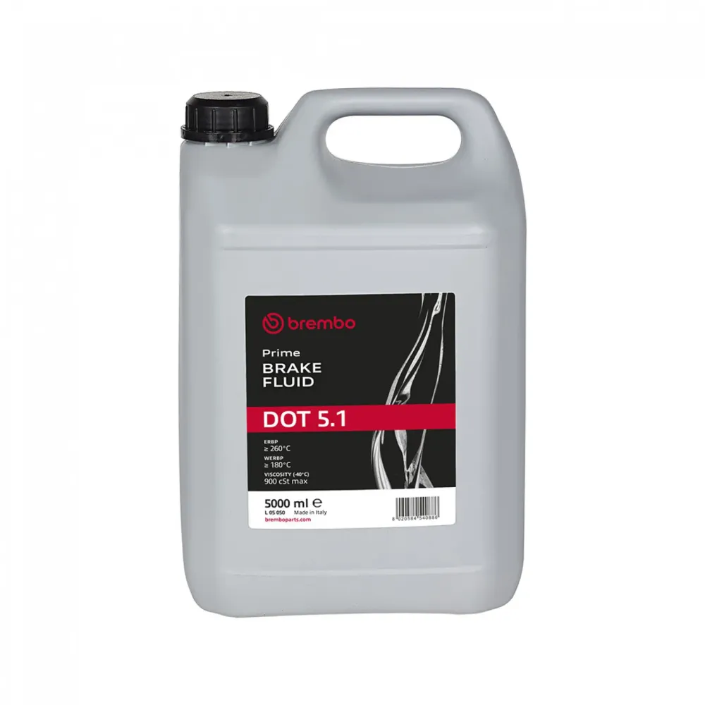 BREMBO Premium Спирачна течност DOT 5.1 – 5000 ml