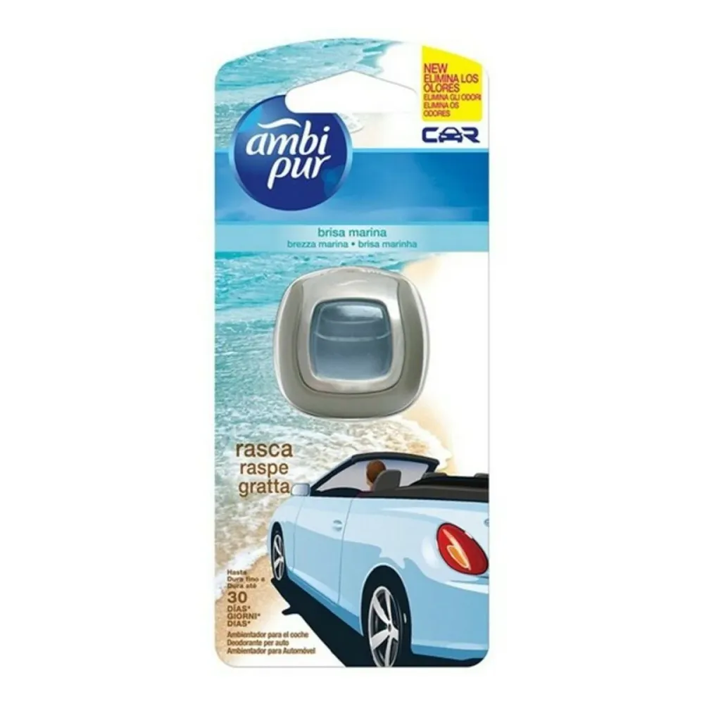 Ароматизатор за Кола Brezza Marina Ambi Pur Car (30 Días) 125 g