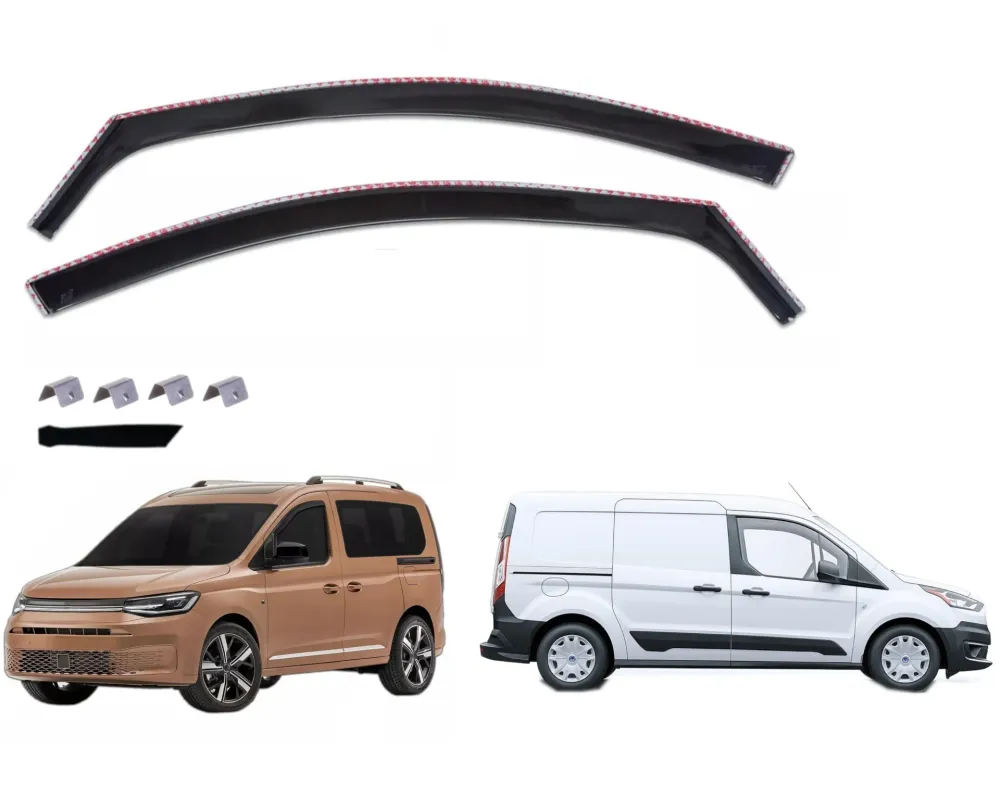 Комплект от 2бр. ветробрани за VW Caddy (5-Gen) / Ford Transit Connect (2-Gen) - 2020+