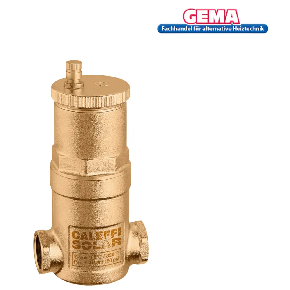 Сепаратор за микромехурчета Caleffi Discal за слънчева топлинна енергия