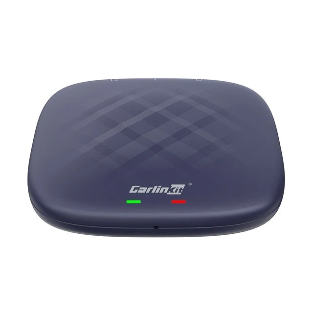 CARLINKIT Адаптер Безжична AI кутия с Android 13 - 8GB + 128GB за оригинални автомобилни радиостанции с CarPlay син