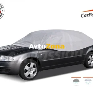 Покривало полукалъф CarPassion за автомобил размер XL, сиво
