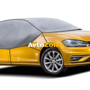 Покривало полукалъф CarPassion за автомобил, Хечбек или Комби, размер M-L, сив