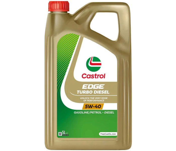 Castrol Edge Turbo Diesel 5W40 Моторно масло 5 литра