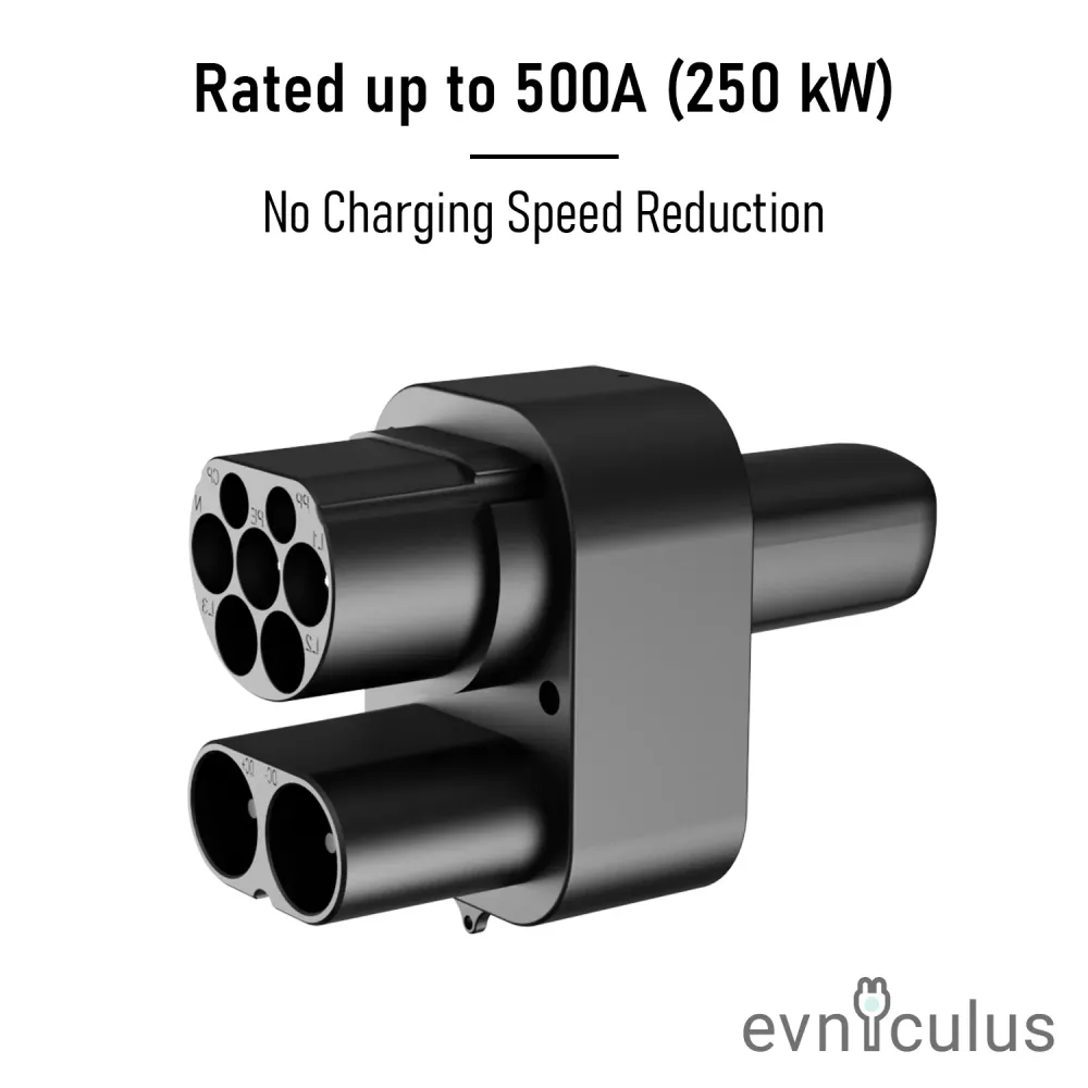 Адаптер CCS2 към NACS само за американски Tesla DC (250kW макс.)