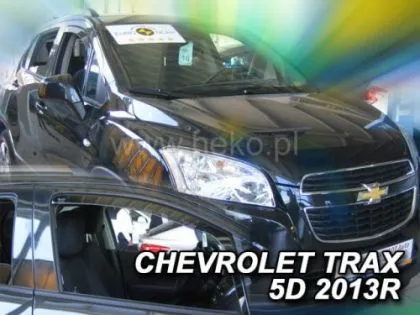 ВЕТРОБРАНИ ЗА CHEVROLET TRAX (2013+) 5 ВРАТИ - 2БР. ПРЕДНИ
