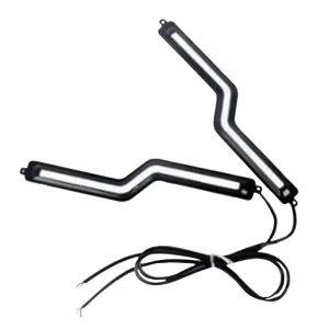 Универсални диодни светлини COB 18CM 12W - черен корпус