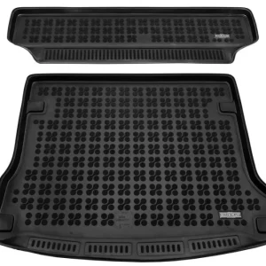 Гумена стелка за багажник за Dacia Logan I MCV (2006 - 2013) / Wagon set - 2 pcs - Rezaw Plast