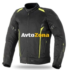 Текстилно мото яке 70 DEGREES TOURING BLACK/FLUO YELLOW