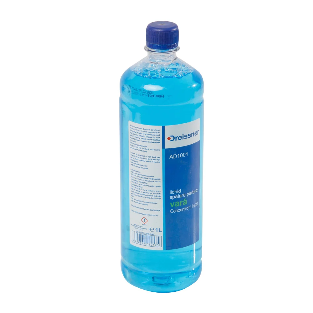 Лятна течност за миене на предно стъкло Dreissner, 1:20, 1L