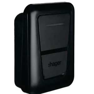 EVCS Hager witty one 11kW 3f RFID Bluetooth зарядна станция с T2 контакт