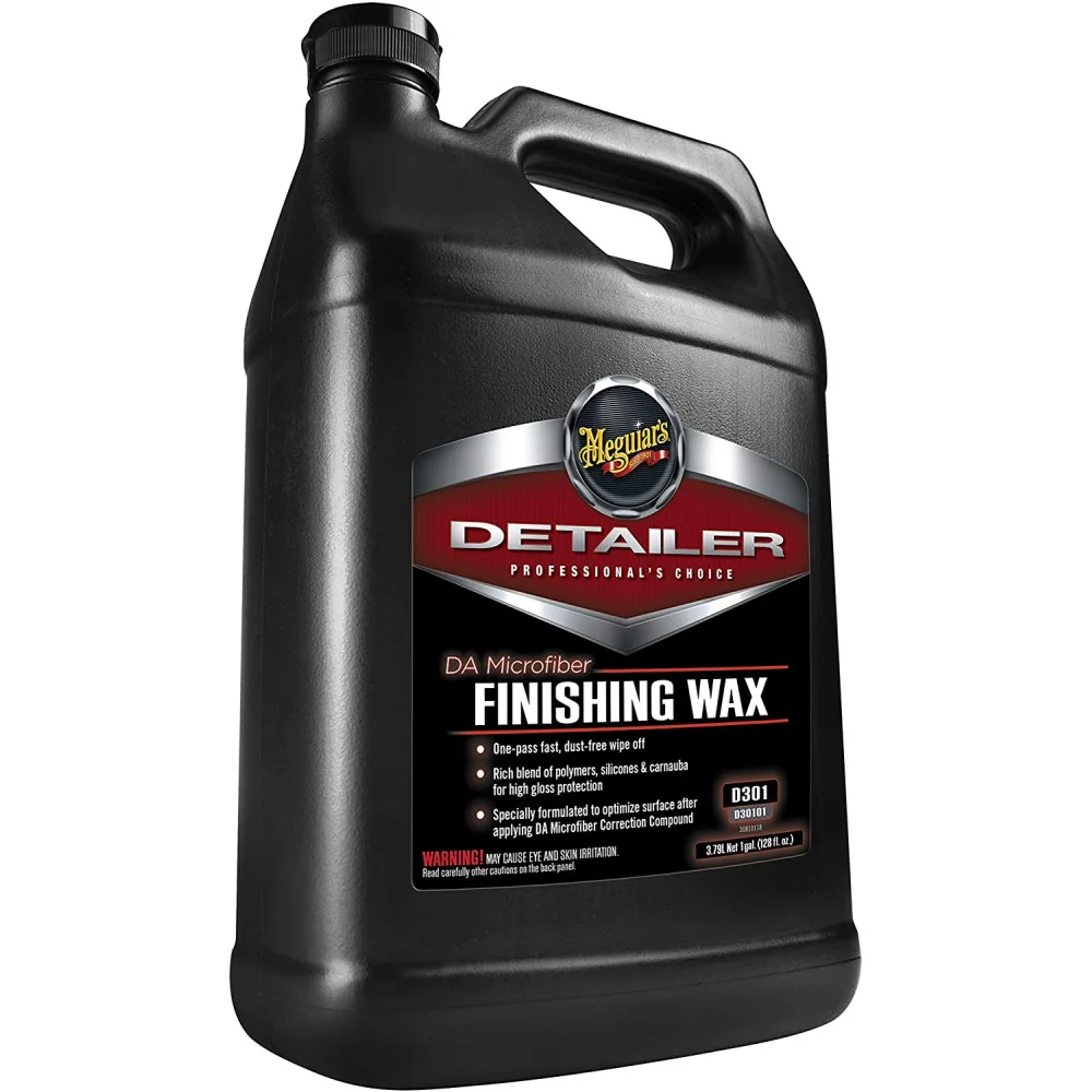 Finish Автополиране Meguiar's DA Microfiber Finishing Wax D301, 3.78L