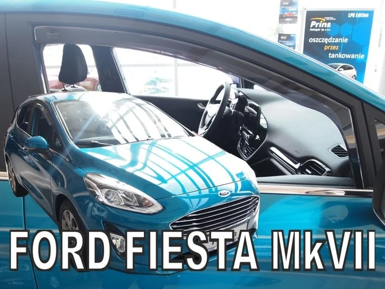 ВЕТРОБРАНИ ЗА FORD FIESTA (2017+) 5 ВРАТИ - 2БР. ПРЕДНИ