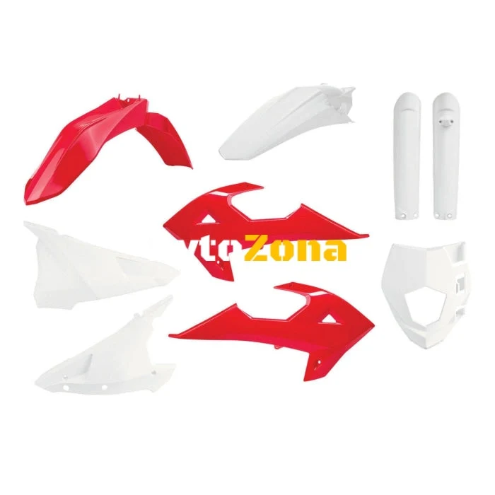 Пластмасов Full Enduro кит Polisport за GAS GAS EC/ECE -2018-2020 Red OEM Color