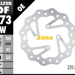 Заден спирачен диск Galfer BRAKE TRACK WAVE 165x3mm DF873W