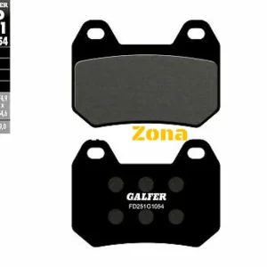Задни мото накладки Galfer SEMI METAL FD251G1054