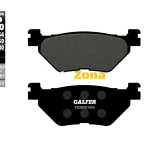 Задни мото накладки Galfer SEMI METAL FD260G1054