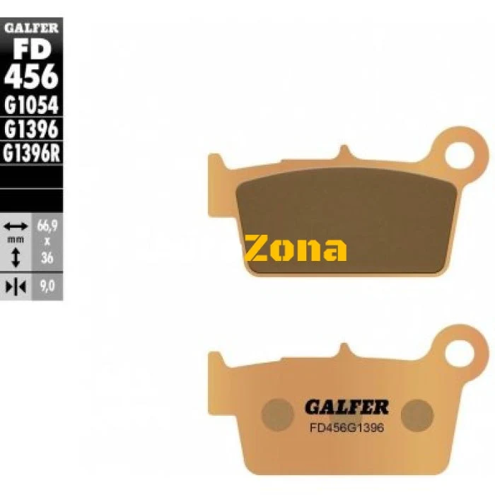 Задни мото накладки Galfer SINTERED FD456G1396