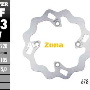 Заден спирачен диск Galfer WAVE FIXED 220x5mm DF013W