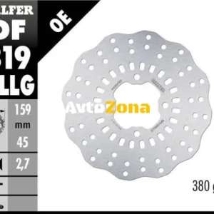 Заден спирачен диск Galfer WAVE FIXED FULL TYPE 159.5x3mm DF819WLLG