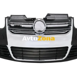 Предна броня за VW Golf V 5 (2003-2007) R32 Look Chrome Grill