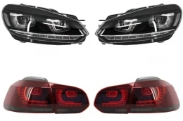 Тунинг Фарове и Стопове за VW Golf 6 VI (2008-2013) с LED DRL