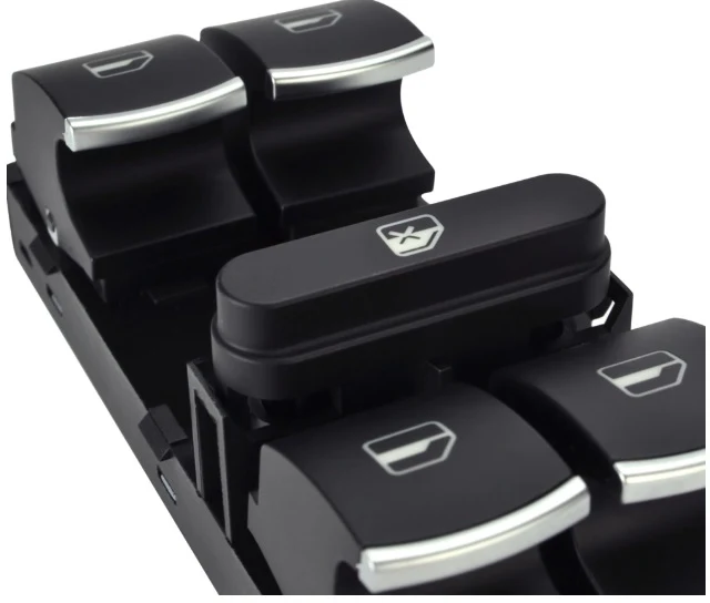 Бутони Панел Копче Хром Ел.Стъкла Голф 5 Пасат Б5 Golf 5 VW Passat 5ND959857B