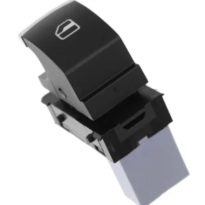 Хром Бутон Копче Ел. Стъкла За VW Golf 5 Passat B6 Touareg Caddy Seat 5K0959855 5ND95985