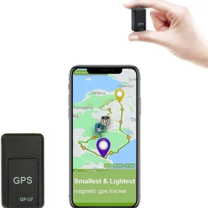 Мини черен GPS тракер за проследяване и подслушване в реално време със СИМ карта и слот за Mini TF card