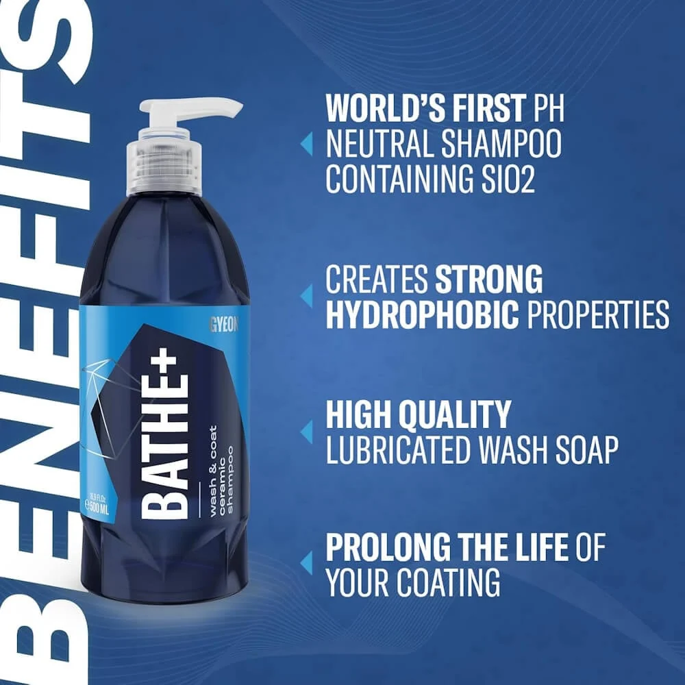 Керамичен шампоан Gyeon Q2M Bathe Plus, 4L