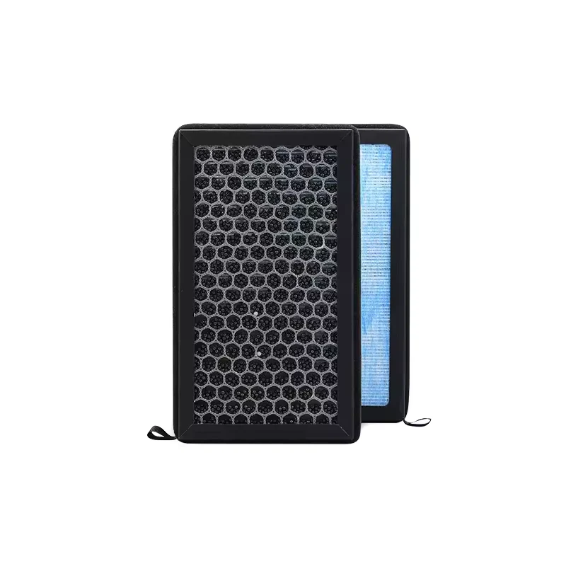 HEPA + филтър за купе с активен въглен за Tesla Model 3 / Y / Highland / Juniper (PM2.5)