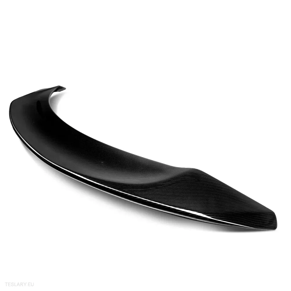 V Тип Highkick Sport Spoiler Wing Tesla Model 3 2019 - 2023 - стил на въглеродни влакна