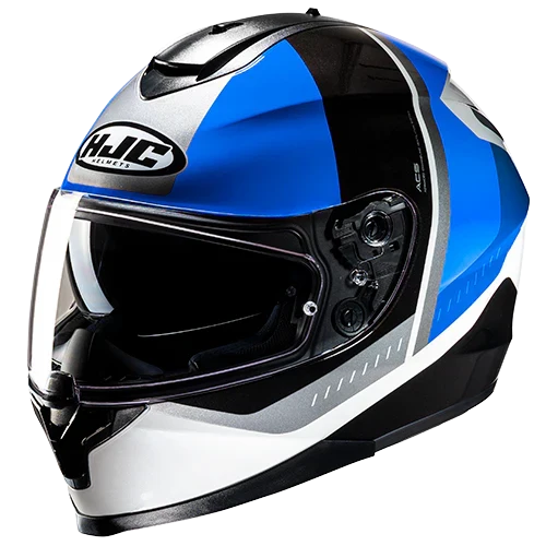 Каска HJC C70N Alia Black/White/Blue