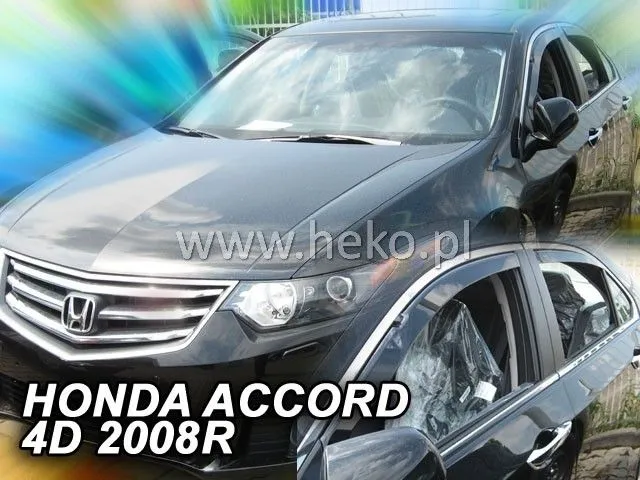 ВЕТРОБРАНИ ЗА HONDA ACCORD (2008+) SEDAN - 2БР. ПРЕДНИ