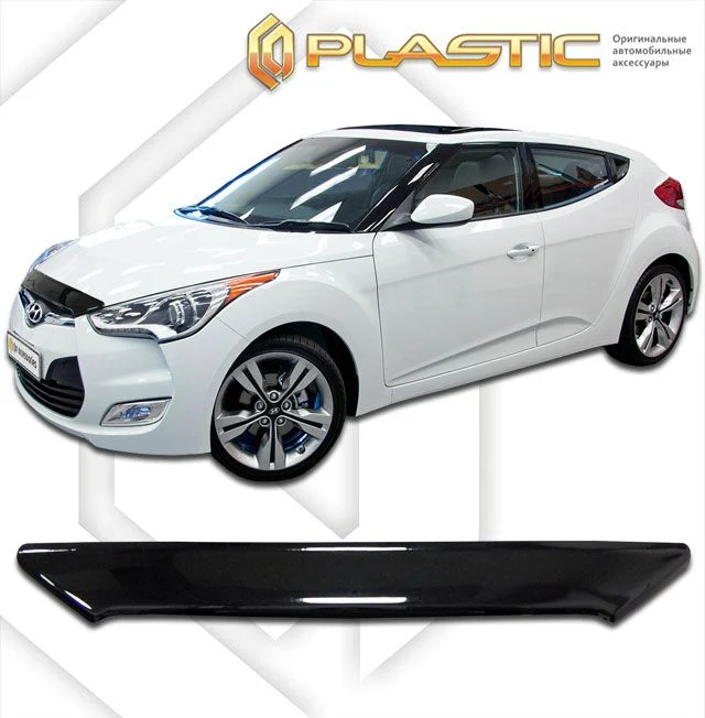 Дефлектор за преден капак за Hyundai Veloster (2011–2018) - CA Plast