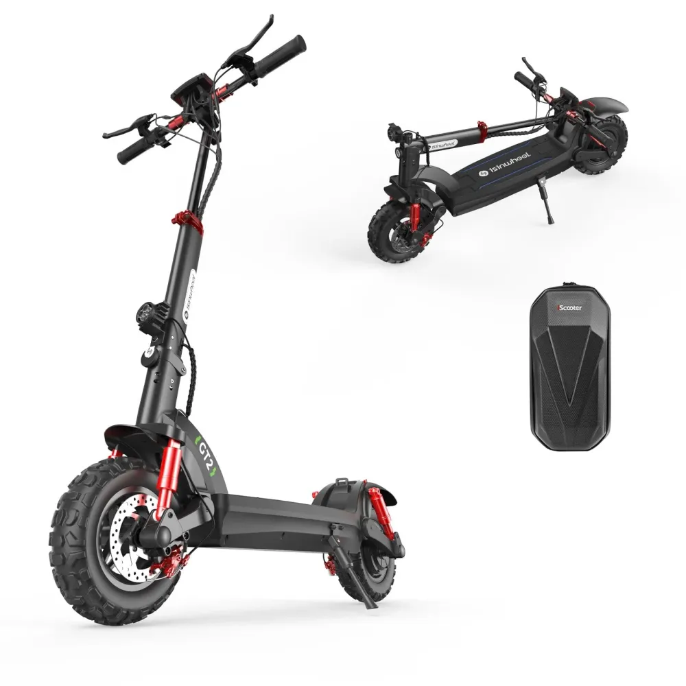 Електрическа тротинетка Isinwheel GT2 RangeMaster 1000W, сгъваема, за всякакви терени, с приложение за електрическа тротин...