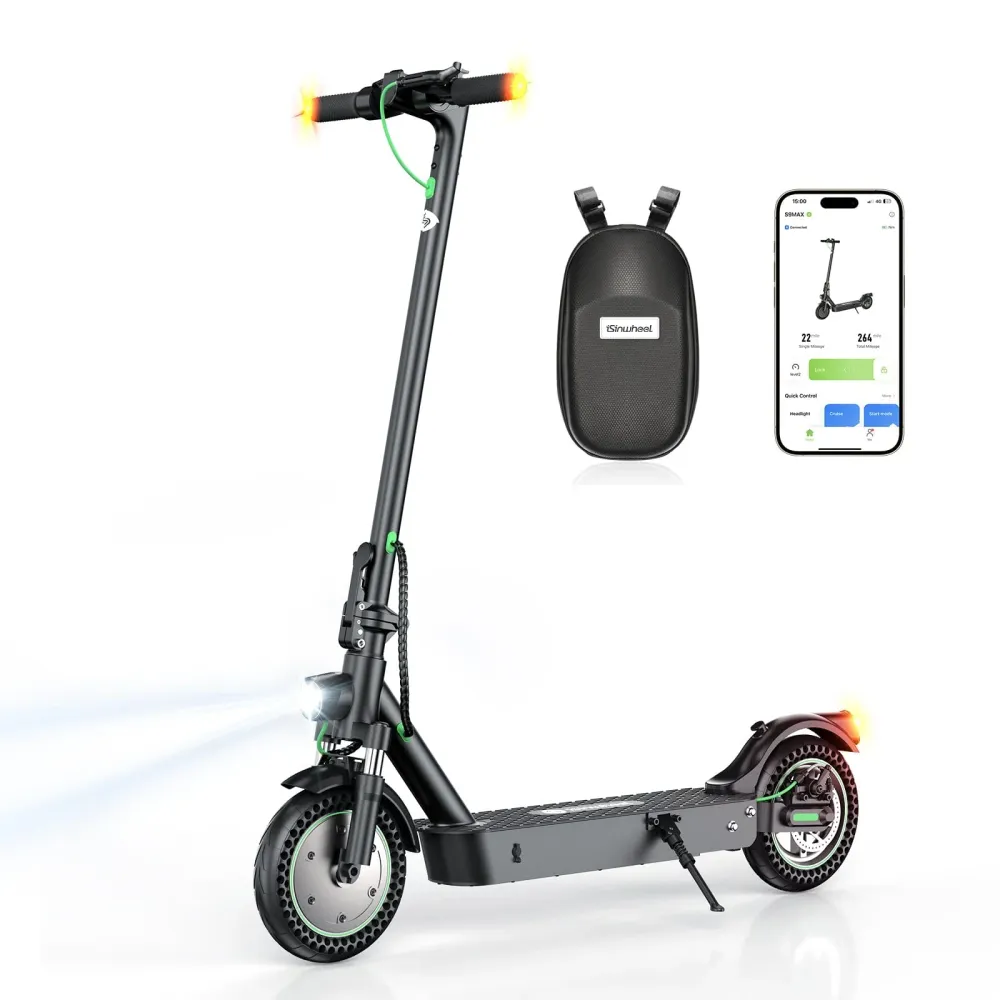 S9MAX Електрически скутер 500W Сгъваем електрически скутер за пътуване iSinwheel