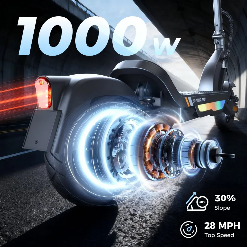 S-Nova Pro Градска електрическа тротинетка 1000W iSinwheel