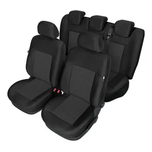 Пълен Комплект Тапицерия Kegel за предни+задни седалки на Audi A4 B8 2007-2015 Черна Текстил