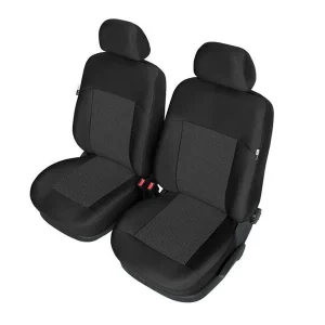 Комплект 1+1 Тапицерия Kegel за две единични предни седалки на Ford Focus 2003-2014 Mk2 Mk3 Черна Текстил