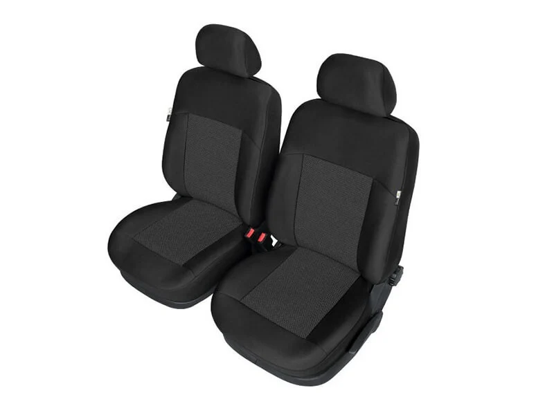 Комплект 1+1 Тапицерия Kegel за две единични предни седалки на Ford Focus 2003-2014 Mk2 Mk3 Черна Текстил