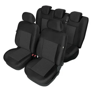 Пълен Комплект Тапицерия Kegel за предни+задни седалки на Kia Sportage IV 2015-2020 Черна Текстил