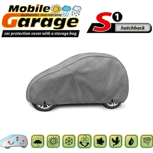 Висококачествено Покривало Kegel серия Mobile размер S1 за хечбек 250-270см x 134-143см, сиво