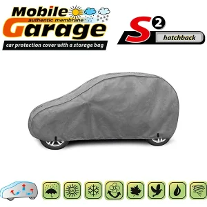 Висококачествено Покривало Kegel серия Mobile размер S2 за хечбек 320-332см x 125-135см, сиво