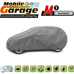 Висококачествено Покривало Kegel серия Mobile размер M1 за хечбек 355-380см x 126-136см, сиво