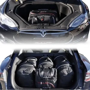 МОДЕЛ TESLA S 2012-2016 КОМПЛЕКТ ЧАНТИ ЗА КОЛА 6 БР Kjust