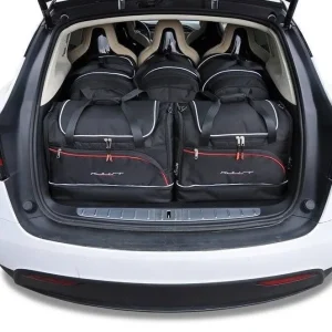 TESLA MODEL X 2016+ КОМПЛЕКТ ЧАНТИ ЗА АВТОМОБИЛ 5 БР Kjust