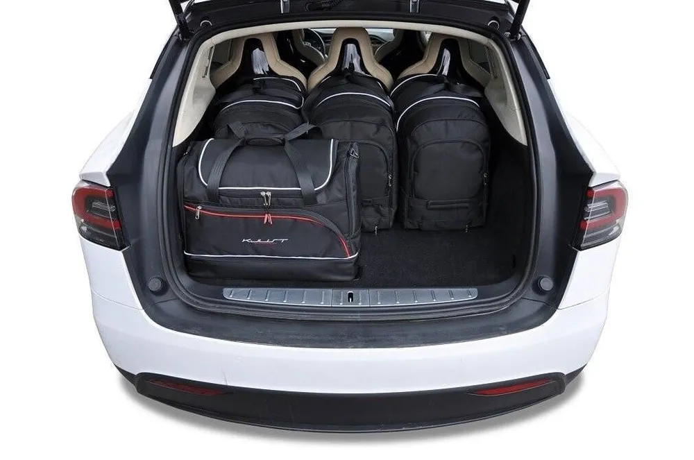TESLA MODEL X 2016+ КОМПЛЕКТ ЧАНТИ ЗА АВТОМОБИЛ 5 БР Kjust